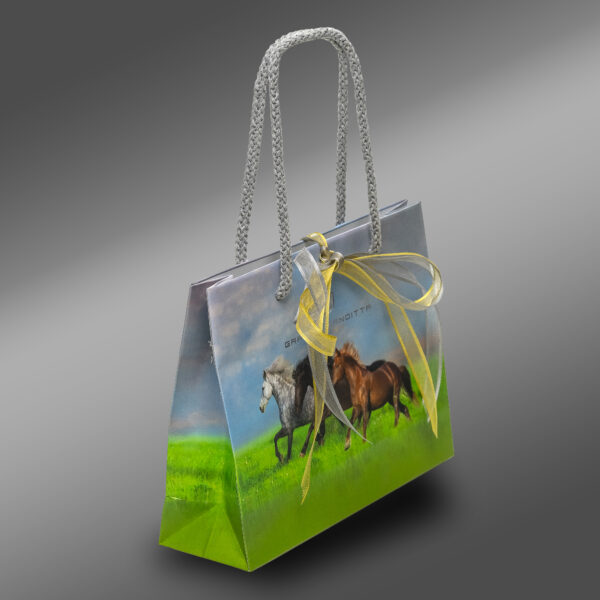 Mini Banditta Horses paper bag